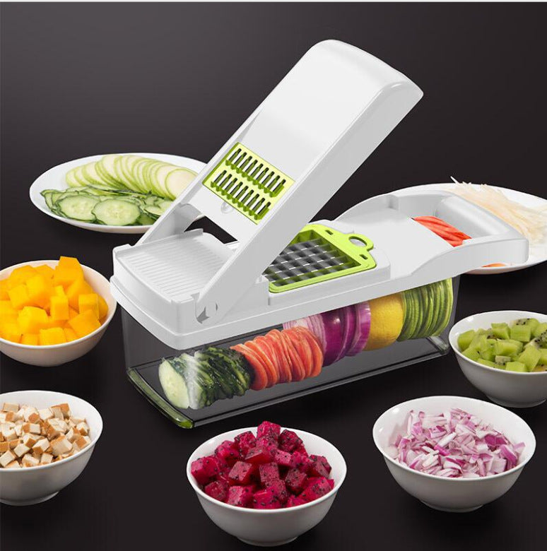 Multifunctional Vegetable Cutter Home Kitchen Slicing And Dicing Fruit Artifact